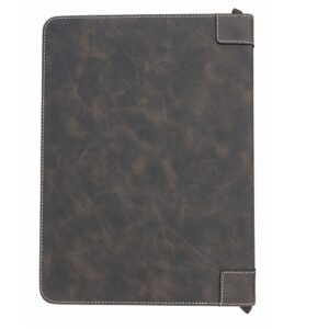 A4 Adpel Mottled Leather Zip Around Folder - Image 3